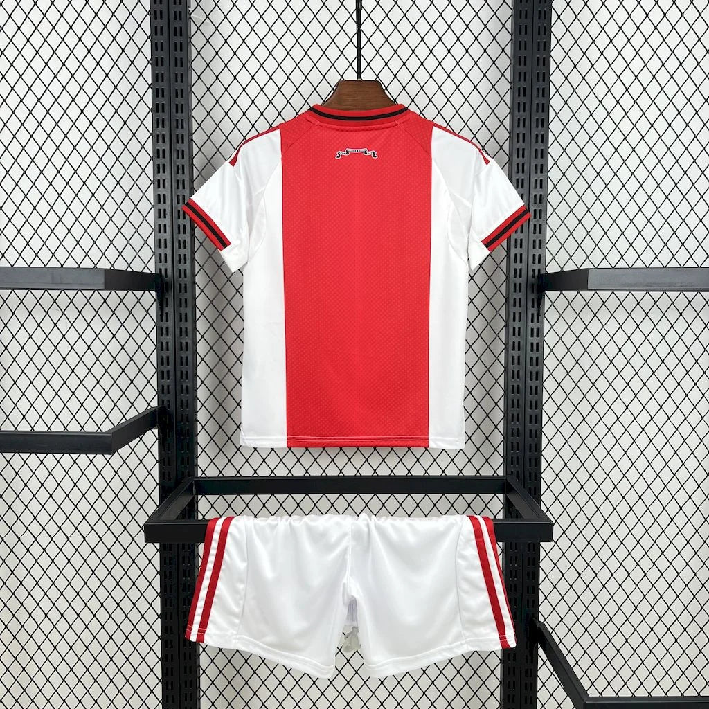 2025/2026 Ajax Home Football Shirt Kids Size FTBL4ALL