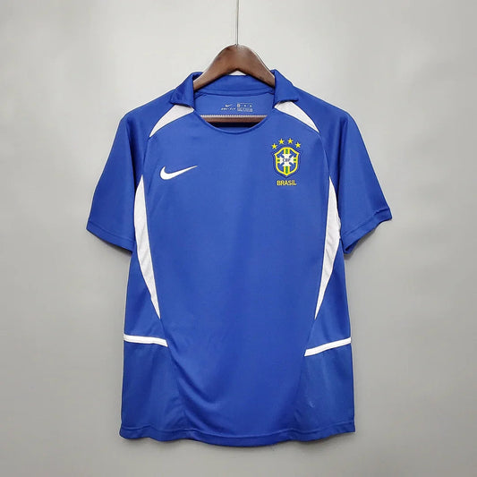 2002 Retro Brazil Away Soccer Jersey FTBL4ALL