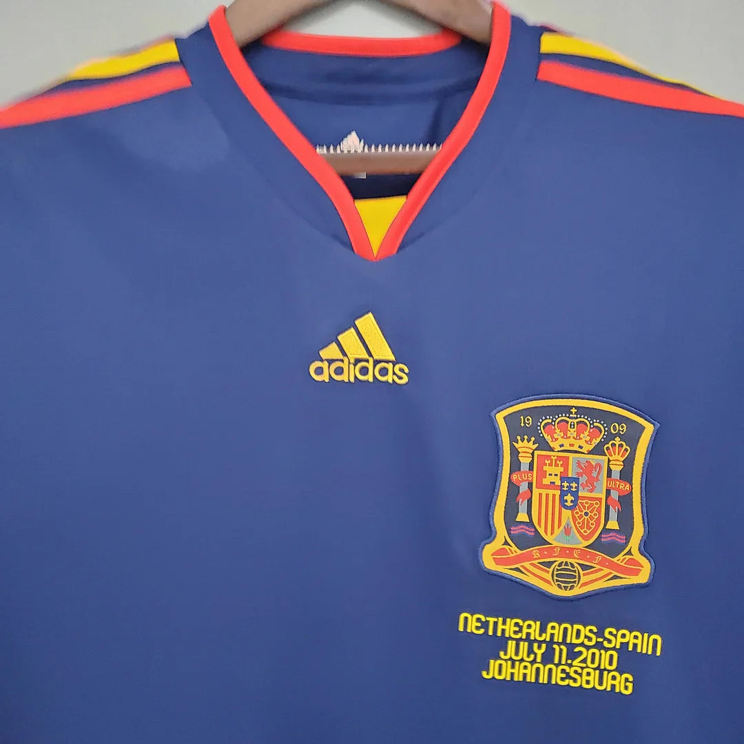 2010 Retro Spain Away Soccer Shirt FTBL4ALL