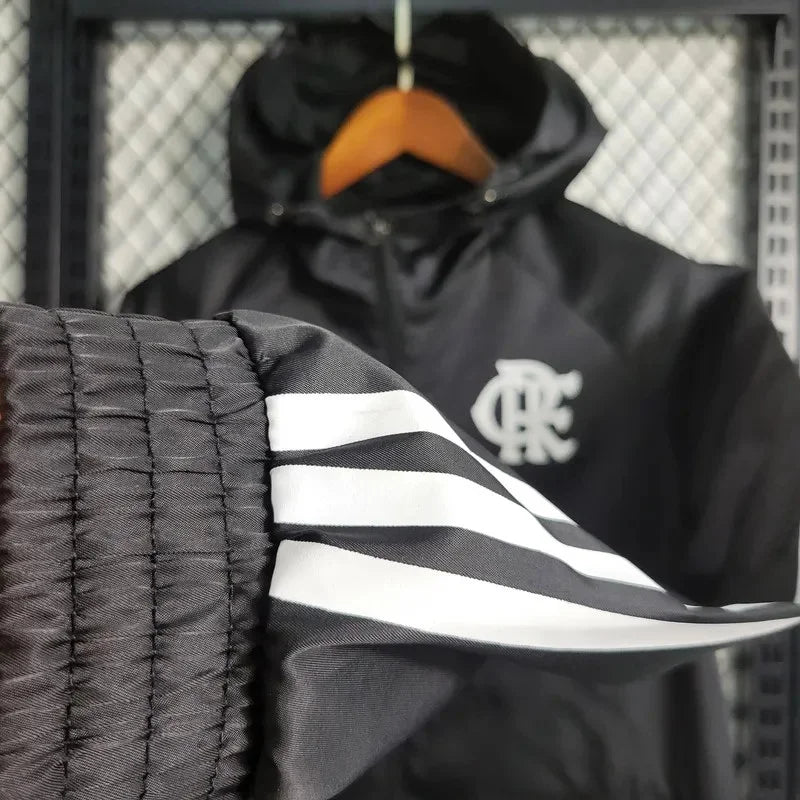 2023/2024 Flamengo Windbreaker Black FTBL4ALL