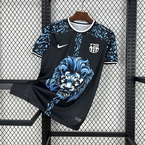 2025 Barcelona Black Lion Special Edition Football Shirt FTBL4ALL