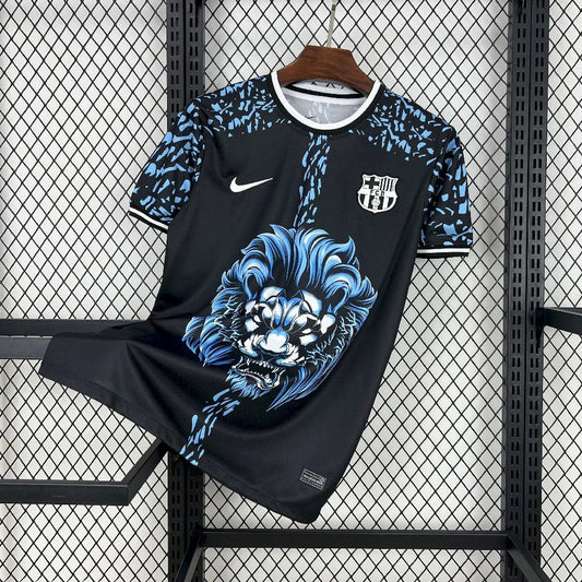2025 Barcelona Black Lion Special Edition Football Shirt FTBL4ALL