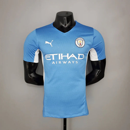 Manchester City Football Shirt 2021/2022 Retro 1:1 Thai Quality Home - Player Version FTBL4ALL