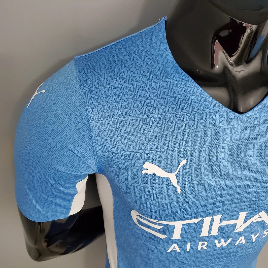 Manchester City Football Shirt 2021/2022 Retro 1:1 Thai Quality Home - Player Version FTBL4ALL