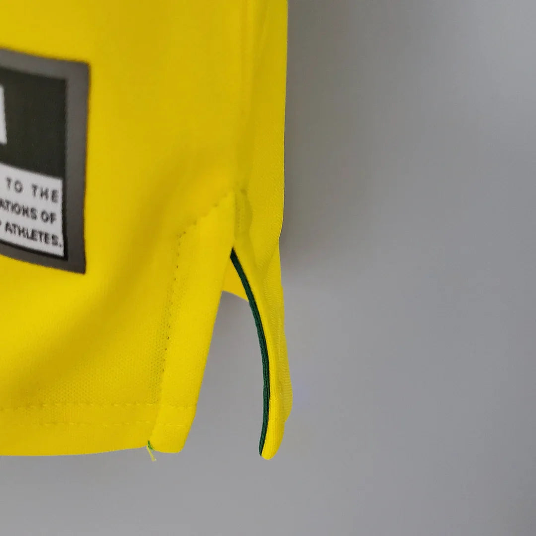 1998 Retro Brazil Soccer Jersey Home FTBL4ALL