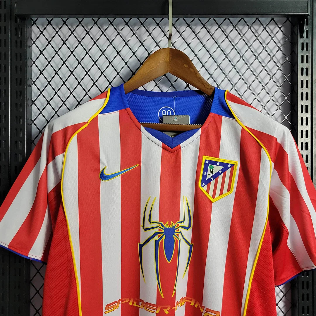 2004/2005 Retro Atletico Madrid Home Soccer Jersey 1:1 Thai Quality FTBL4ALL