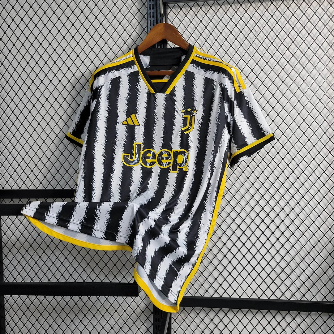 2023/2024 Juventus Home Soccer Jersey 1:1 Thai Quality FTBL4ALL