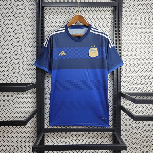 2014 Retro Argentina National Team Away Jersey FTBL4ALL