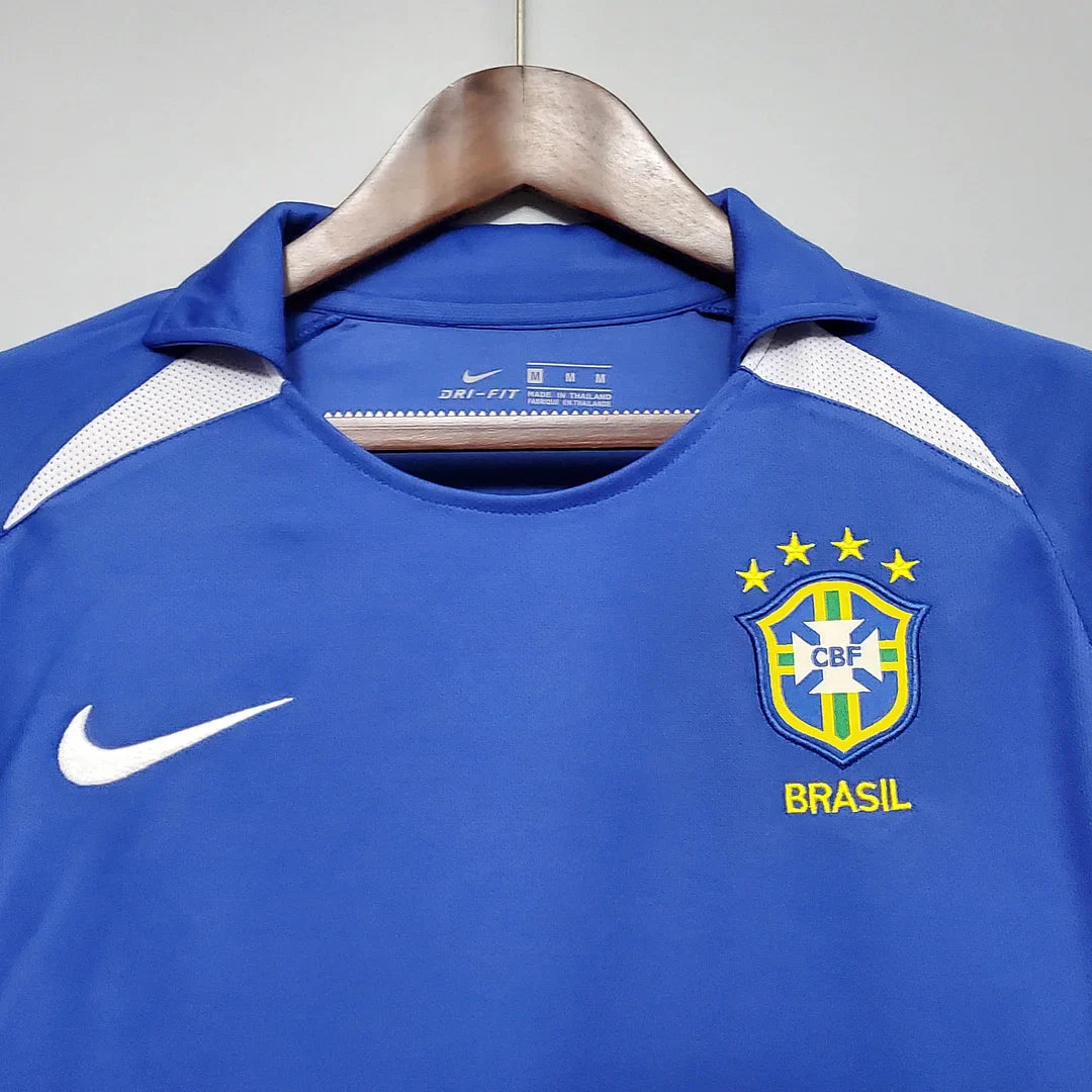 2002 Retro Brazil Away Soccer Jersey FTBL4ALL