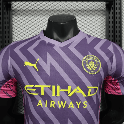 2023/2024 Manchester City Goalkeeper Purple Football Shirt 1:1 Thai Quality - Player Version FTBL4ALL