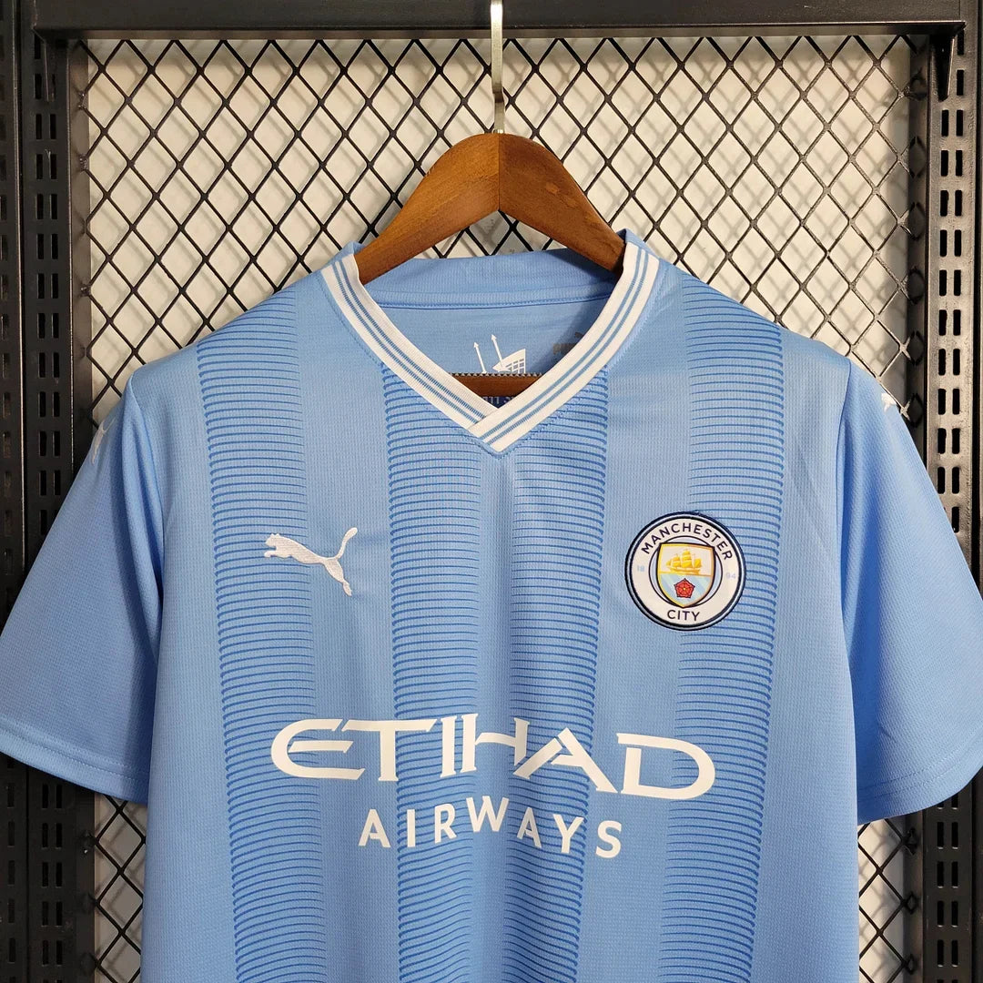 2023/2024 Manchester City Home Football Shirt 1:1 Thai Quality FTBL4ALL