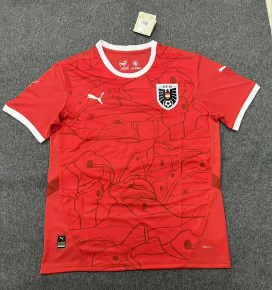 2024 Austria National Team Home Football Shirt 1:1 Thai Quality FTBL4ALL