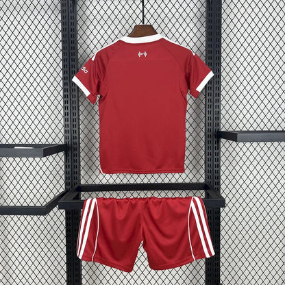 2025/2026 Liverpool Home Soccer Jersey Kids Size FTBL4ALL