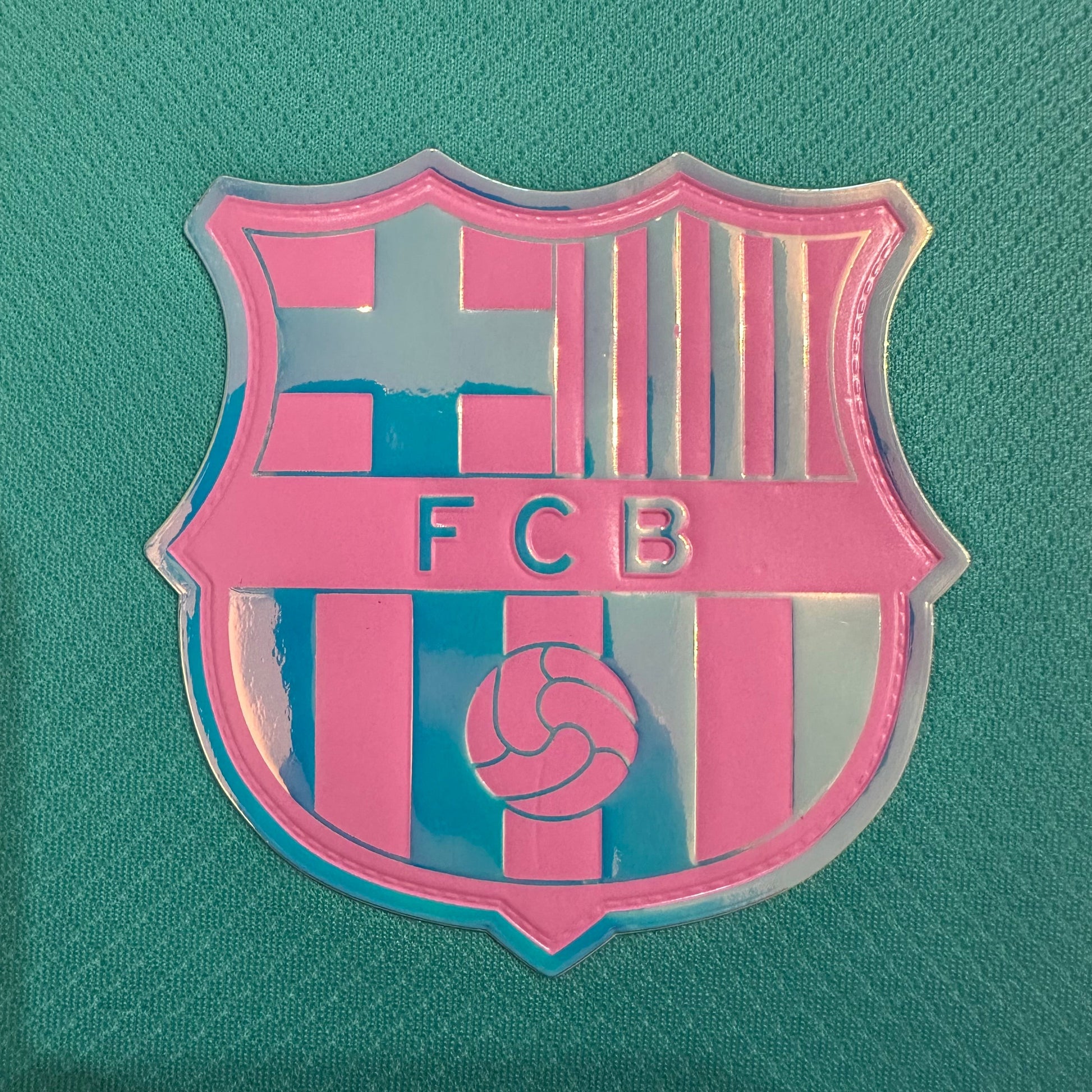 2025/2026 Barcelona Special Edition Pink Blue Gradient Football Shirt FTBL4ALL