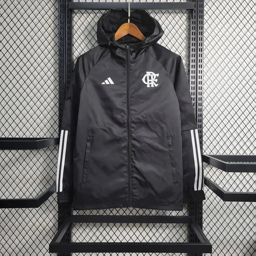 2023/2024 Flamengo Windbreaker Black FTBL4ALL