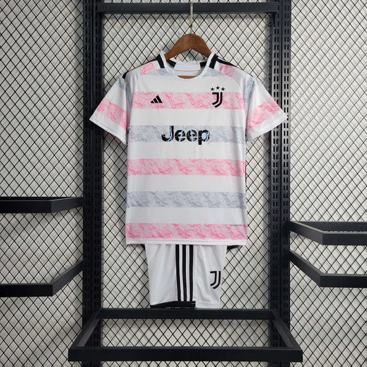 2023/2024 Juventus Away Soccer Jersey 1:1 Thai Quality Kids Size FTBL4ALL