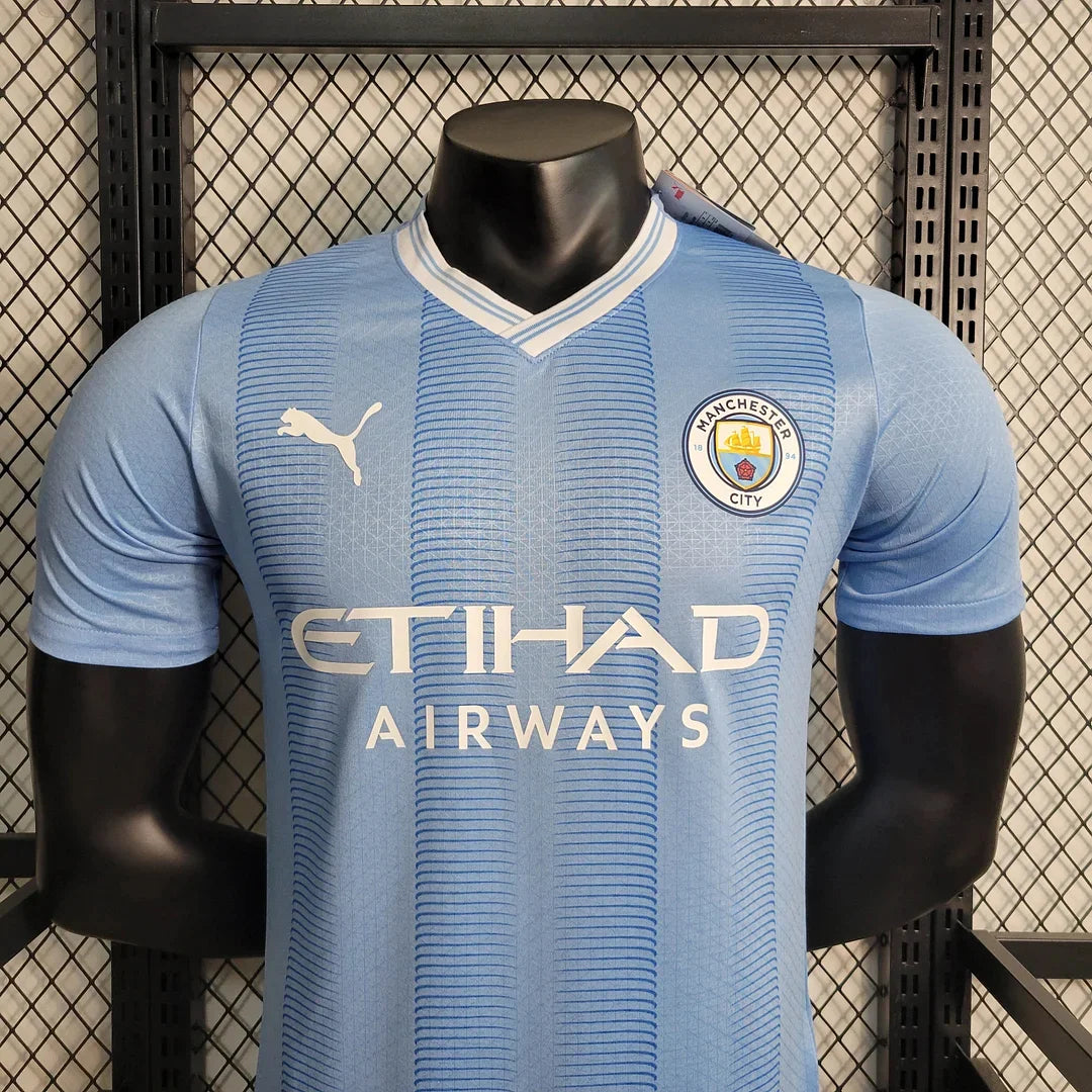 2023/2024 Manchester City Home Football Shirt 1:1 Thai Quality - Player Version FTBL4ALL