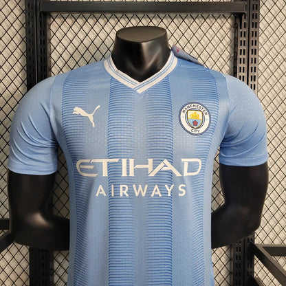2023/2024 Manchester City Home Football Shirt 1:1 Thai Quality - Player Version FTBL4ALL