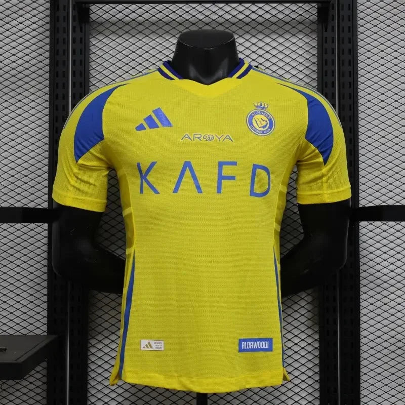 2024/2025 Al-Nassr Home Football Shirt 1:1 Thai Quality - Player Version FTBL4ALL