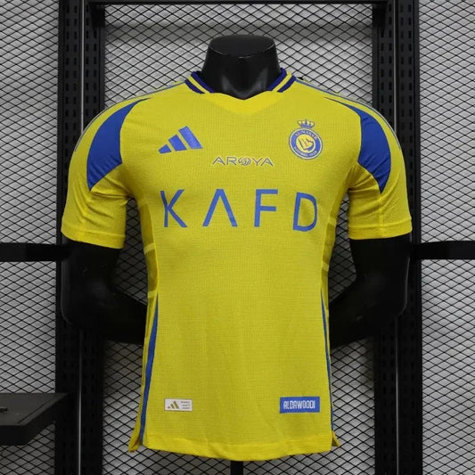 2024/2025 Al-Nassr Home Football Shirt 1:1 Thai Quality - Player Version FTBL4ALL
