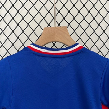 2024 Kids Size France Home Football Shirt 1:1 Thai Quality FTBL4ALL