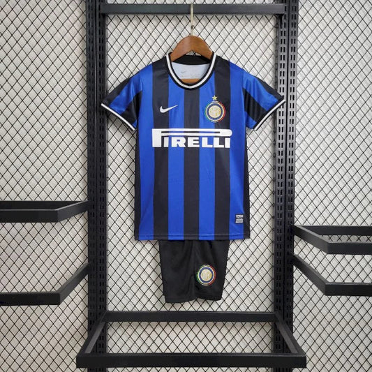 2009/2010 Retro Kids Size Inter Milan Home Football Jersey 1:1 Thai Quality FTBL4ALL