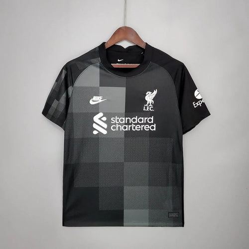 Liverpool Goalkeeper Soccer Jersey Black 2021/2022 Retro 1:1 Thai Quality FTBL4ALL