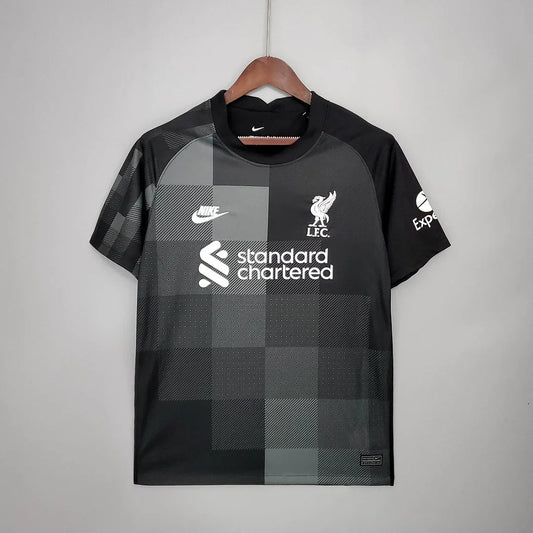 Liverpool Goalkeeper Soccer Jersey Black 2021/2022 Retro 1:1 Thai Quality FTBL4ALL