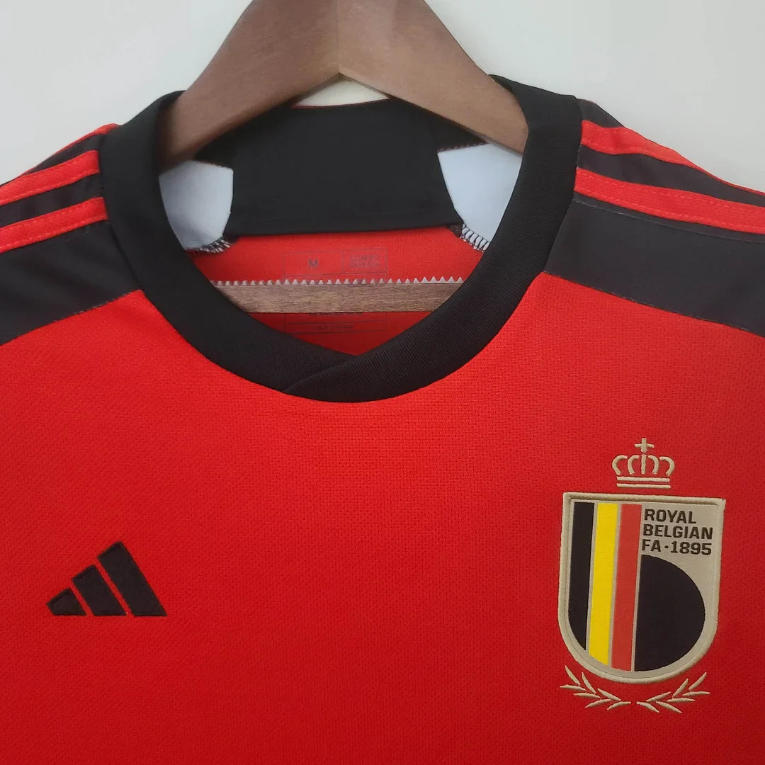 2022 FIFA World Cup Belgium Home Soccer Shirt FTBL4ALL