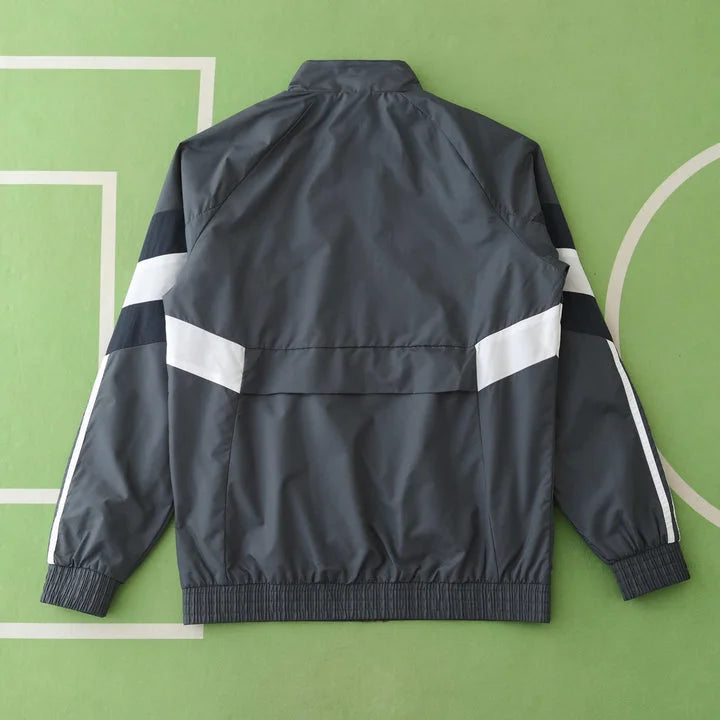 2024/2025 Real Madrid Black Windbreaker Soccer Jersey 1:1 Thai Quality FTBL4ALL