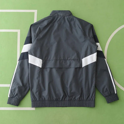 2024/2025 Real Madrid Black Windbreaker Soccer Jersey 1:1 Thai Quality FTBL4ALL