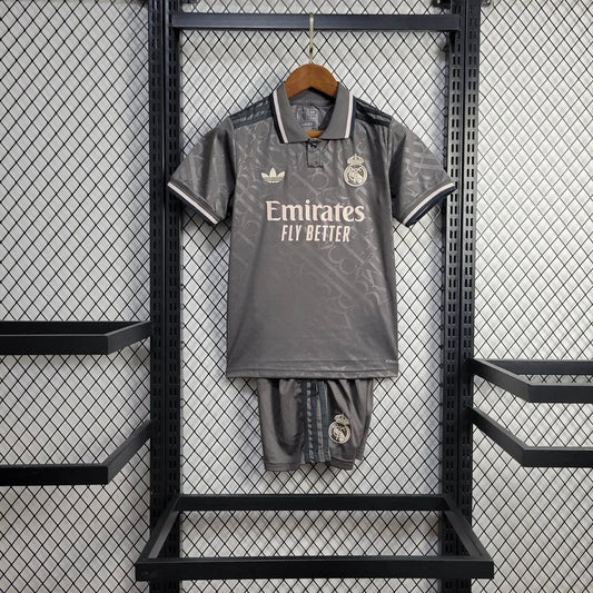 2024/2025 Kids Size Real Madrid Third Away Football Shirt 1:1 Thai Quality FTBL4ALL