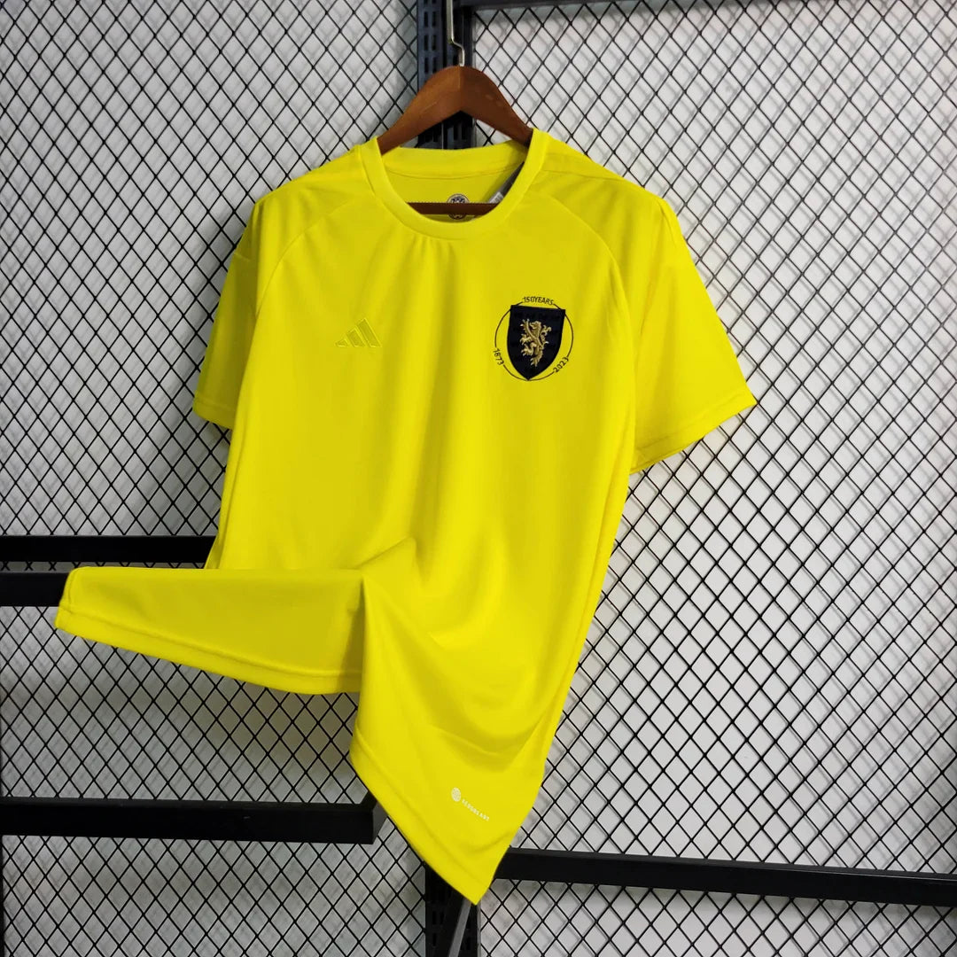 2023 Scotland Goalkeeper Yellow Football Shirt FTBL4ALL