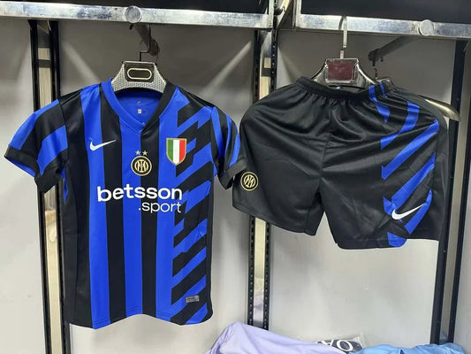 2024/2025 Inter Milan Home Football Jersey Kids Size FTBL4ALL