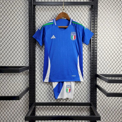 2024 Kids Size Italy Home Soccer Shirt 1:1 Thai Quality FTBL4ALL