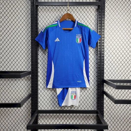 2024 Kids Size Italy Home Soccer Shirt 1:1 Thai Quality FTBL4ALL