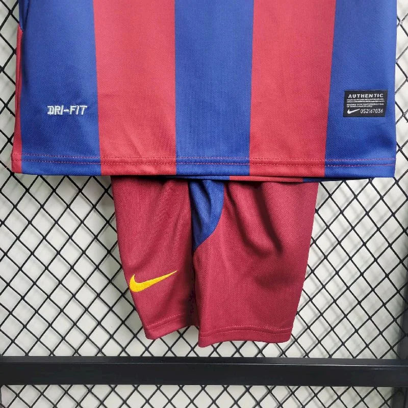 2010/2011 Retro Kids Size Barcelona Home Football Shirt 1:1 Thai Quality FTBL4ALL