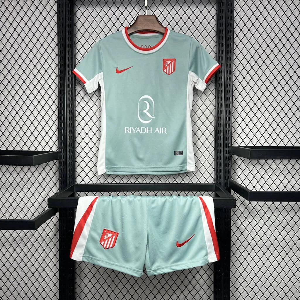 2024/2025 Atletico Madrid Away Football Shirt Kids Size 1:1 Thai Quality FTBL4ALL