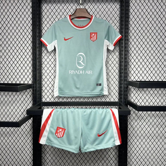 2024/2025 Atletico Madrid Away Football Shirt Kids Size 1:1 Thai Quality FTBL4ALL