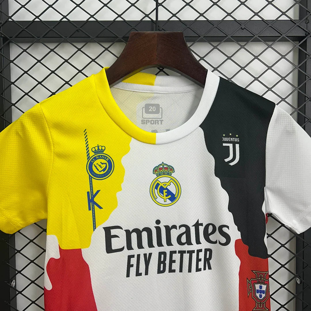 2025/2026 Ronaldo All Teams Football Shirt Kids Size FTBL4ALL