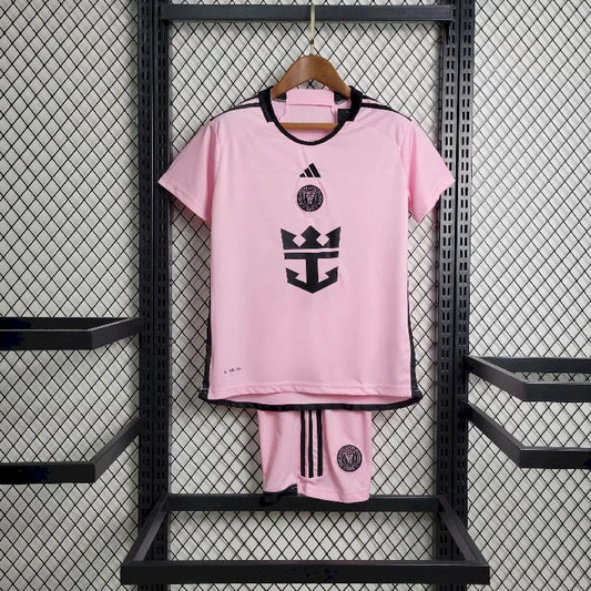 2024/2025 Kids Size Inter Miami Home Soccer Jersey 1:1 Thai Quality FTBL4ALL