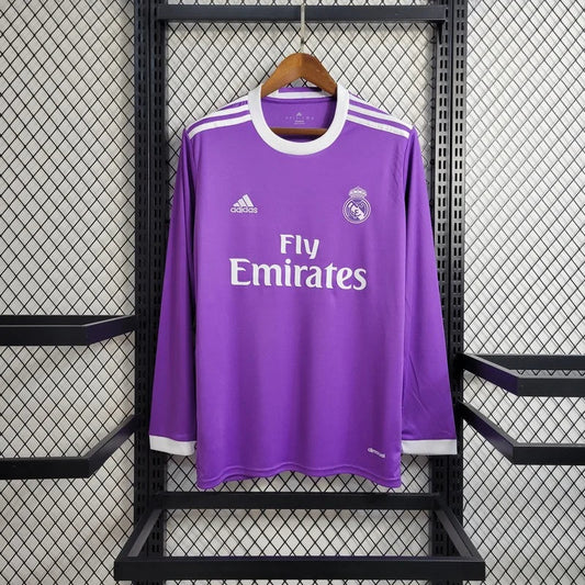 2016/2017 Retro Long Sleeve Real Madrid Away FTBL4ALL