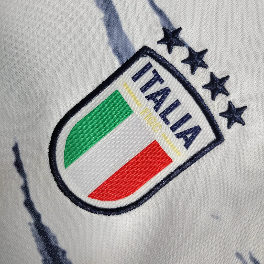 2023 Italy Away Soccer Shirt Kids Size FTBL4ALL