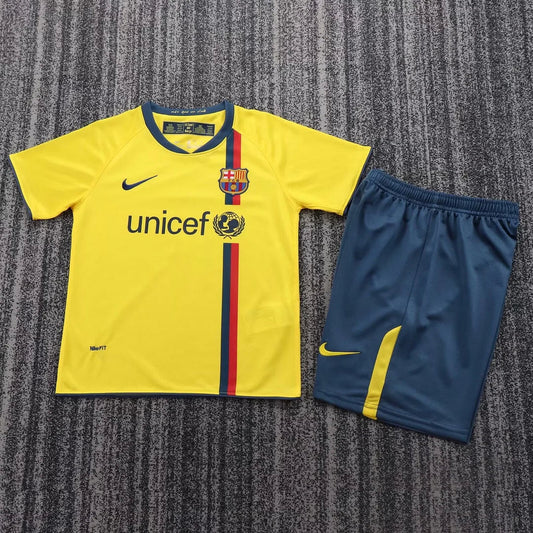 2008/2009 Retro Barcelona Away Football Shirt Kids Size 1:1 Thai Quality FTBL4ALL