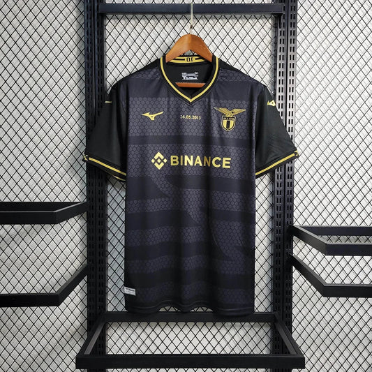 2023 Lazio 10th Anniversary Edition Black Soccer Jersey 1:1 Thai Quality FTBL4ALL