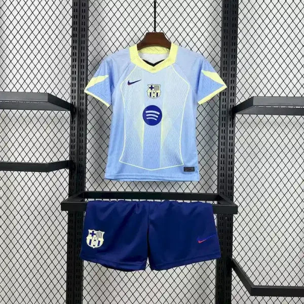 2025/2026 Kids Size Barcelona Special Edition Blue Football Shirt FTBL4ALL
