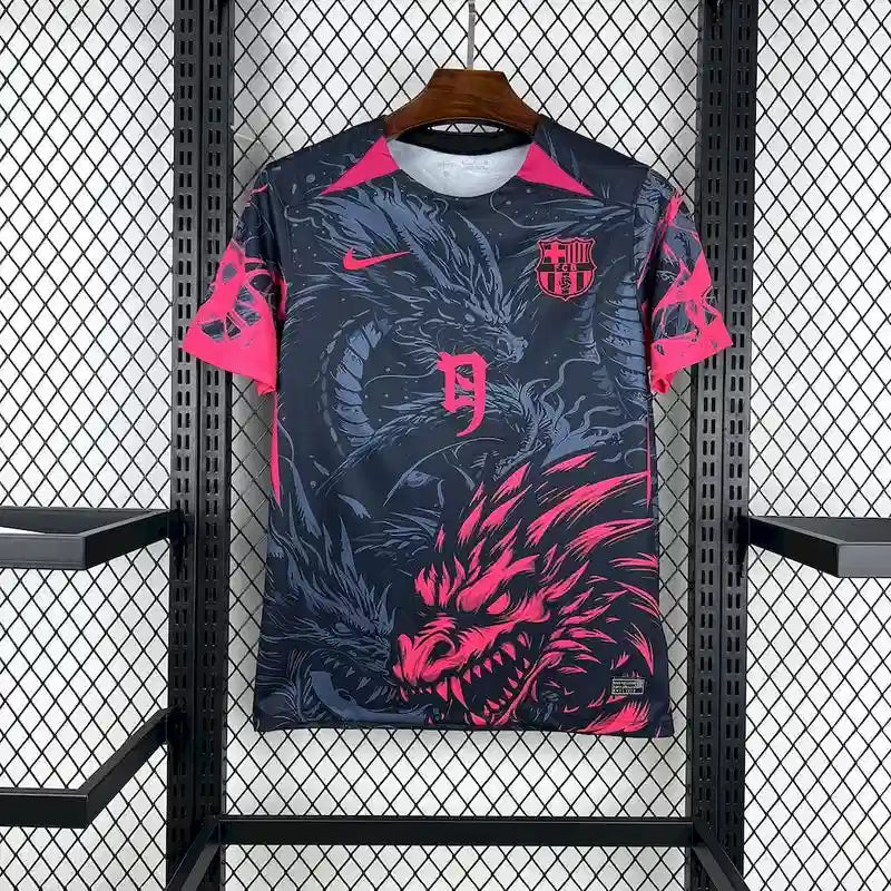 2025/2026 Barcelona Special Edition Dark and Pink Football Shirt FTBL4ALL
