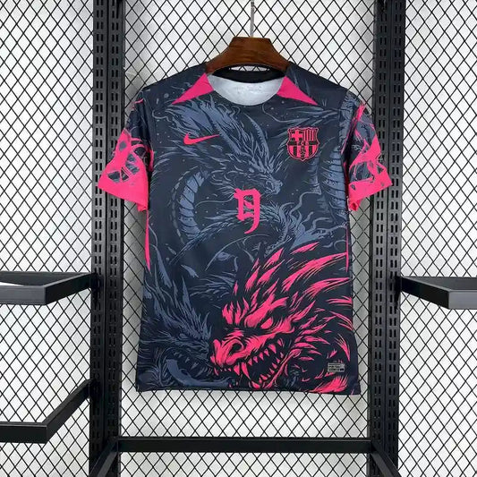 2025/2026 Barcelona Special Edition Dark and Pink Football Shirt FTBL4ALL