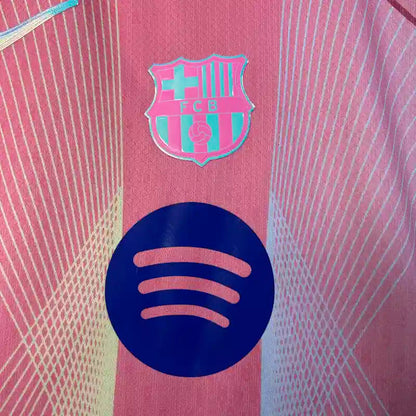 2025/2026 Kids Size Barcelona Special Edition Pink Football Shirt FTBL4ALL
