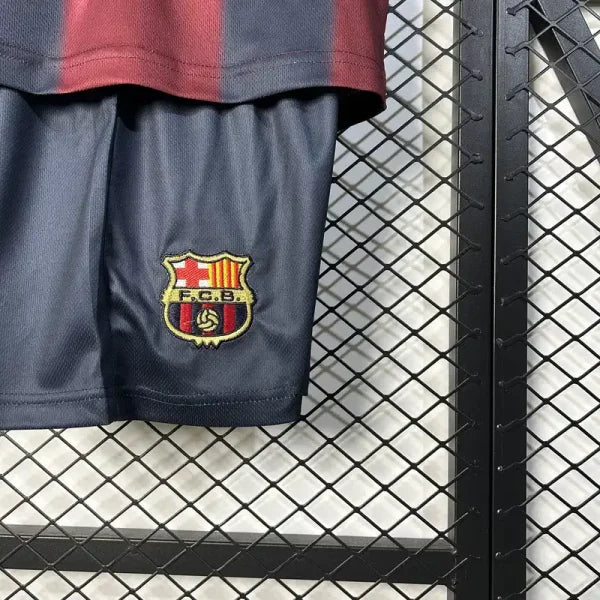 Barcelona x Travis Scott Retro 2000/01 Home Skeleton Jersey Kids Size FTBL4ALL